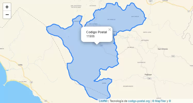 CEP Distrito Platanares, Perez Zeledon - San Jose - Costa Rica