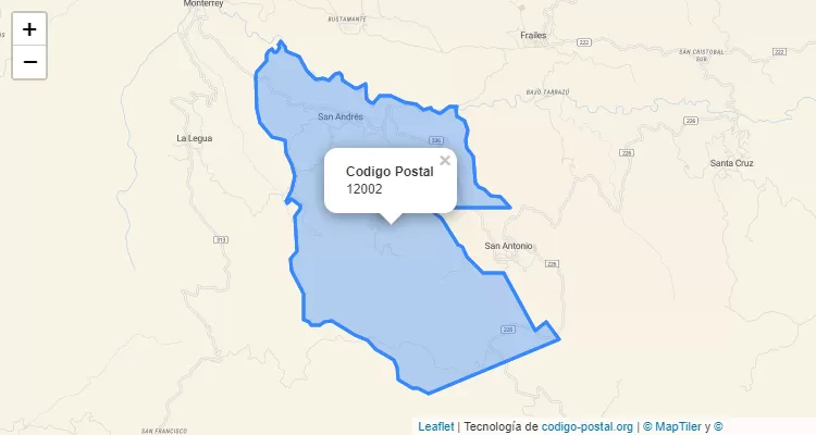 Código Postal 12002 | Costa Rica