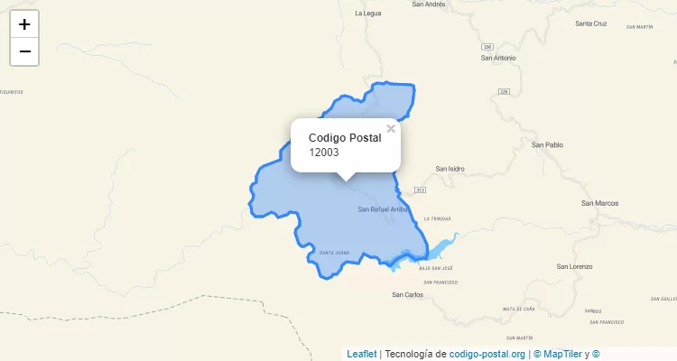 Código Postal 12003 | Costa Rica