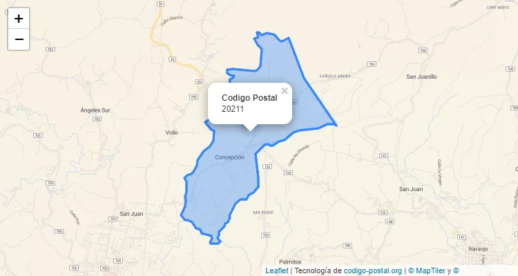 Código Postal 20211 | Costa Rica