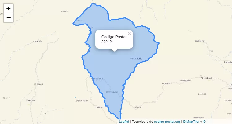 Código Postal 20212 | Costa Rica