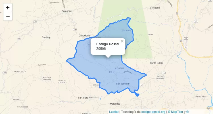ZIP Code 20506 | Costa Rica