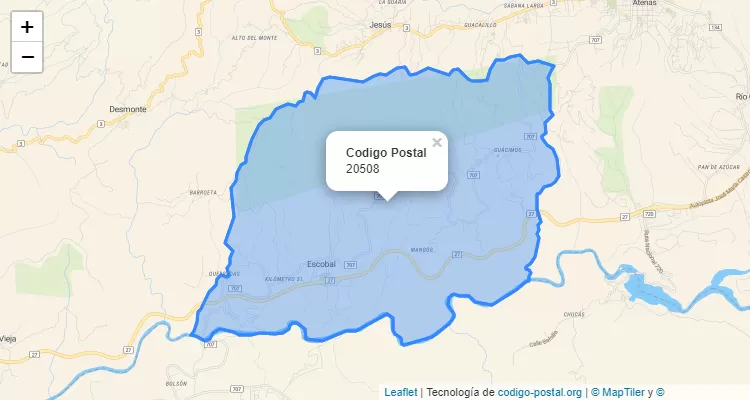 CEP Distrito Escobal, Atenas - Alajuela - Costa Rica