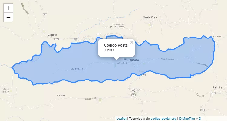 Código Postal 21103 | Costa Rica