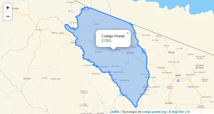 Código Postal 21303 | Costa Rica