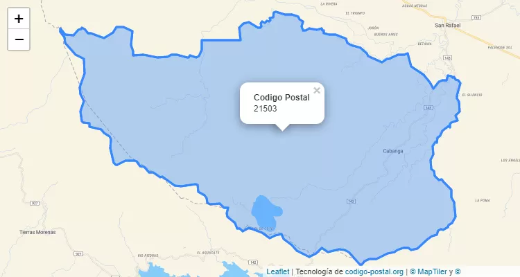 CEP Distrito Cote, Guatuso - Alajuela - Costa Rica