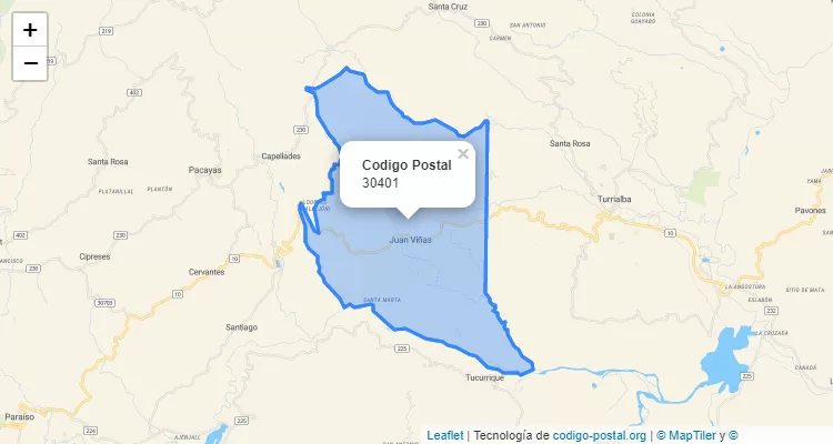 Código Postal 30401 | Costa Rica