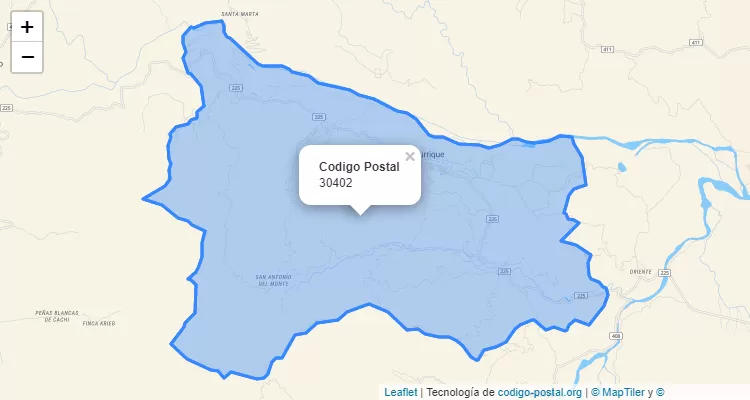 Código Postal 30402 | Costa Rica