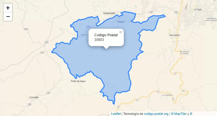 CEP Distrito Tobosi, El Guarco - Cartago - Costa Rica