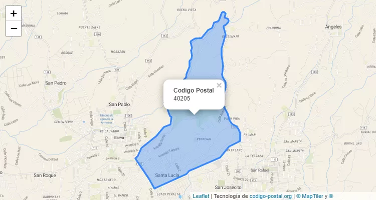 ZIP Code District Santa Lucía, Barva - Heredia - Costa Rica