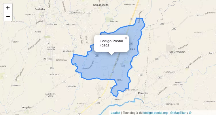Código Postal 40308 | Costa Rica