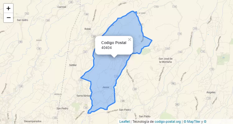 Código Postal 40404 | Costa Rica