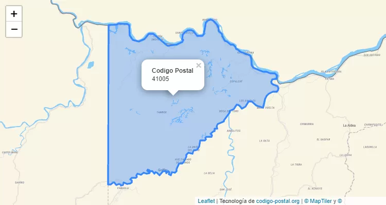 Código Postal Distrito Cureña, Sarapiqui - Heredia - Costa Rica