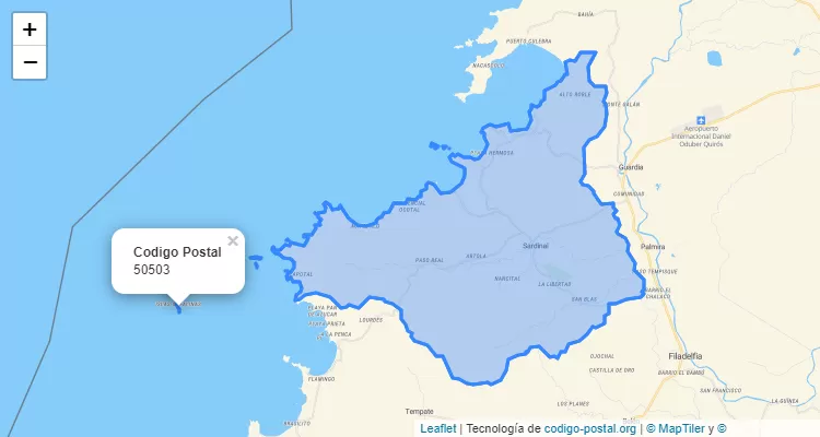 Código Postal 50503 | Costa Rica