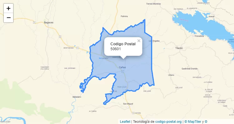 Código Postal 50601 | Costa Rica