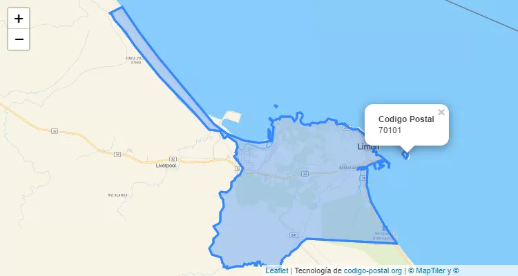 ZIP Code 70101 | Costa Rica