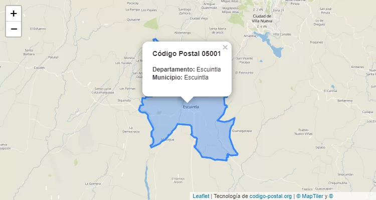 Código Postal Finca Alsacia en Escuintla, Escuintla - Guatemala