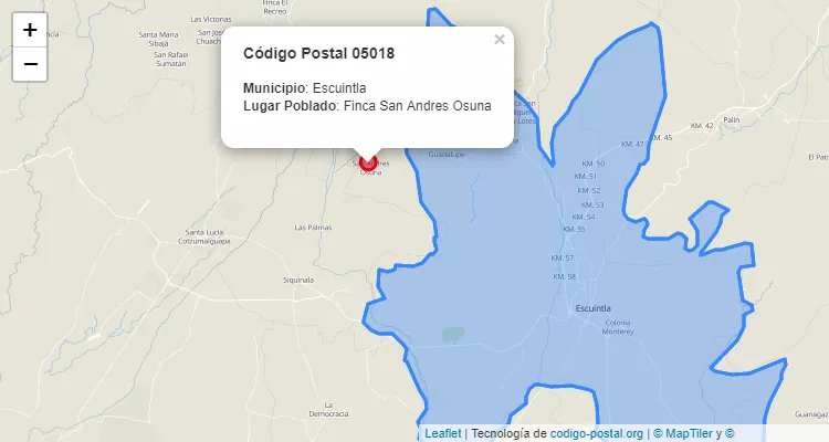 Código Postal 05018 | Guatemala