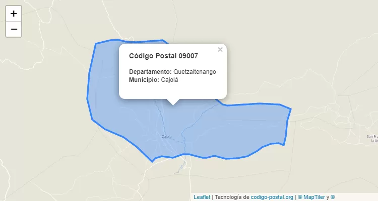 Código Postal 09007 | Guatemala