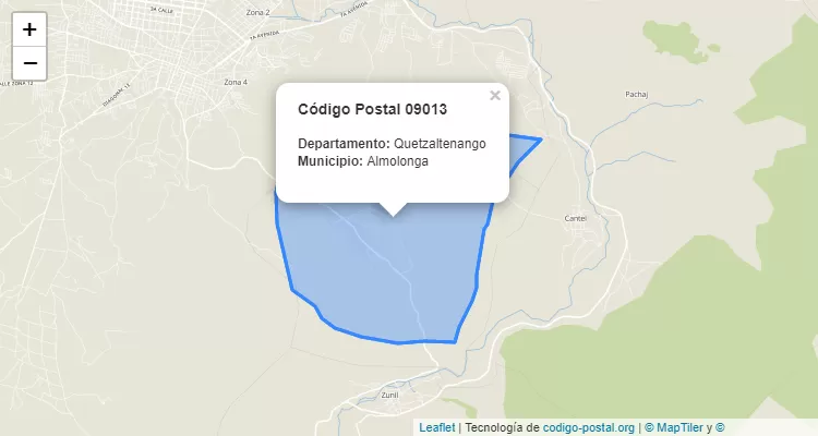 Código Postal 09013 | Guatemala