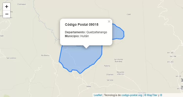 Código Postal 09015 | Guatemala