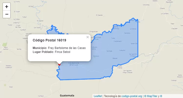 Código Postal 16019 | Guatemala