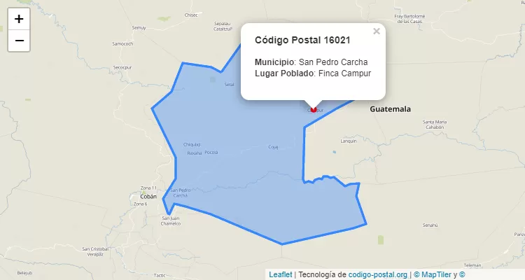 ZIP Code 16021 | Guatemala