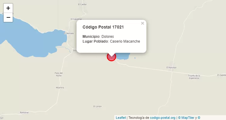 Código Postal 17021 | Guatemala