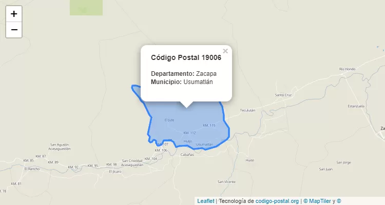 Código Postal 19006 | Guatemala