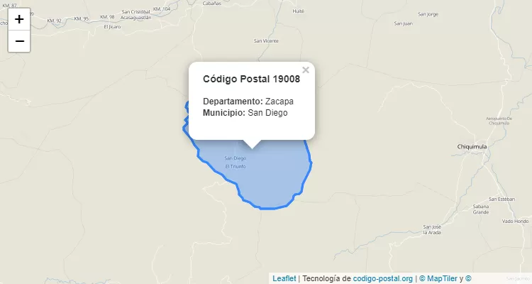 CEP Barrio El Campo en San Diego, Zacapa - Guatemala