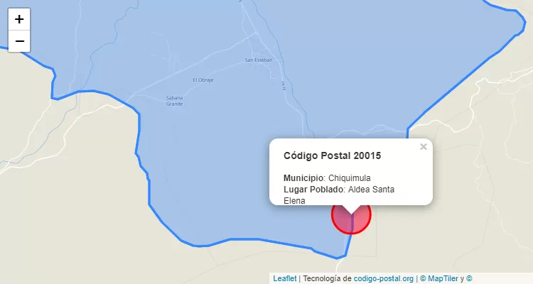 Código Postal 20015 | Guatemala