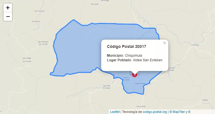 Código Postal 20017 | Guatemala