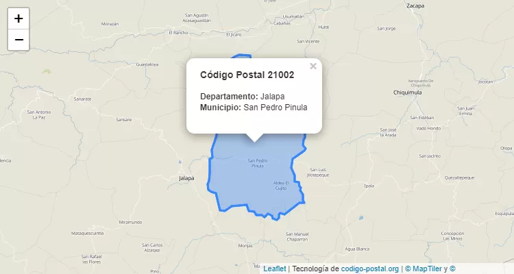 Código Postal 21002 | Guatemala