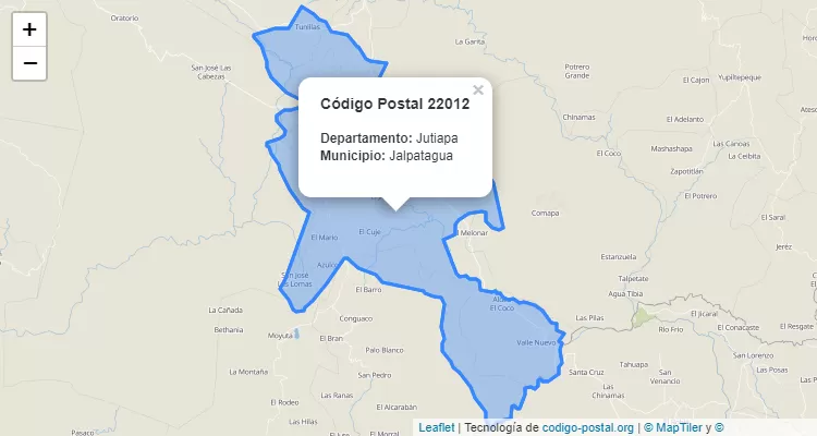 ZIP Code 22012 | Guatemala