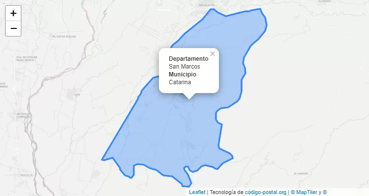 Catarina, San Marcos ZIP Code - Guatemala