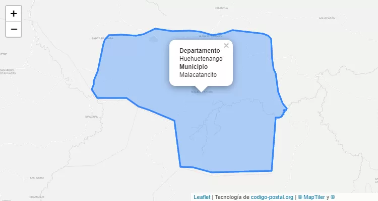 Malacatancito, Huehuetenango ZIP Code - Guatemala