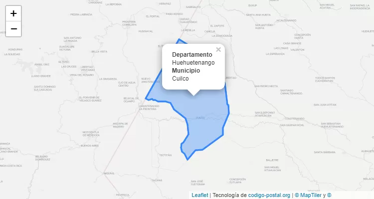 Código Postal Cuilco, Huehuetenango - Guatemala