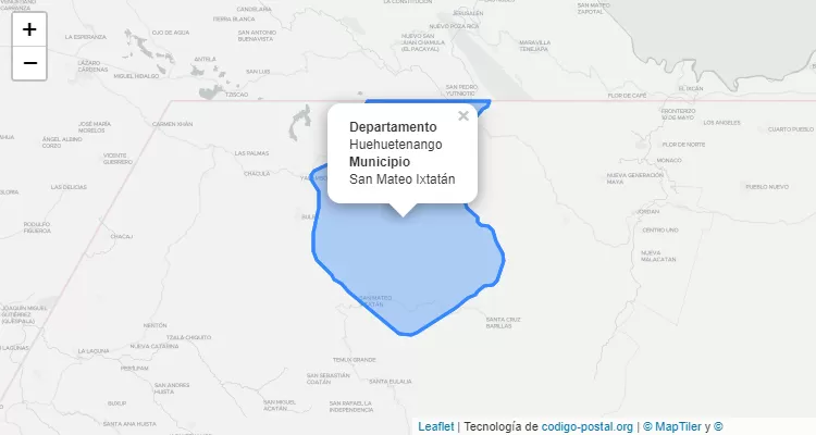 San Mateo Ixtatan, Huehuetenango ZIP Code - Guatemala