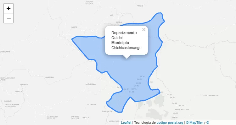 Chichicastenango, Quiché ZIP Code - Guatemala