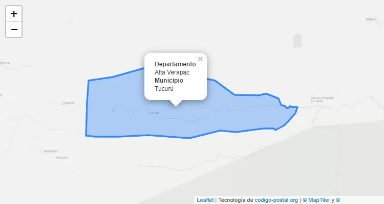 Tucuru, Alta Verapaz ZIP Code - Guatemala