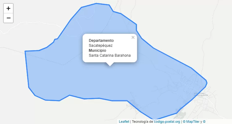 Código Postal Santa Catarina Barahona, Sacatepéquez - Guatemala