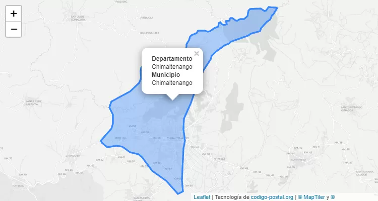 Código Postal Chimaltenango, Chimaltenango - Guatemala