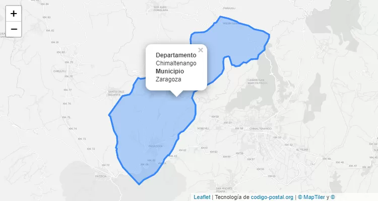 Código Postal Zaragoza, Chimaltenango - Guatemala