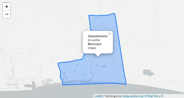 Código Postal Iztapa, Escuintla - Guatemala