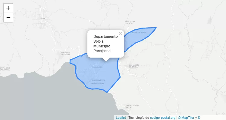 Panajachel, Sololá ZIP Code - Guatemala