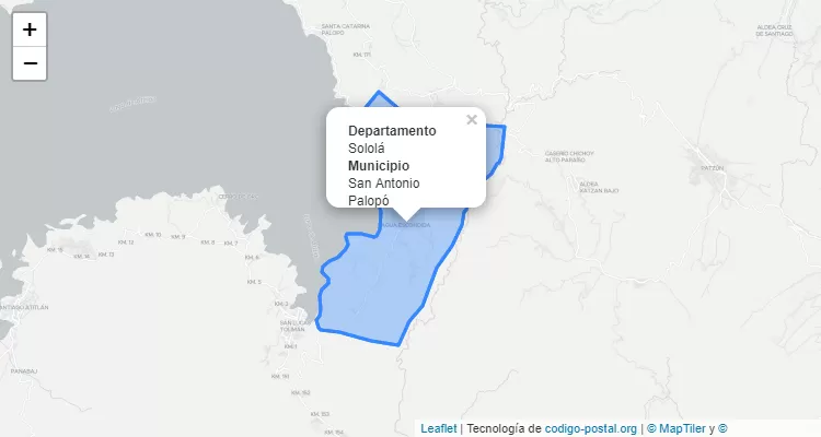 San Antonio Palopo, Sololá ZIP Code - Guatemala