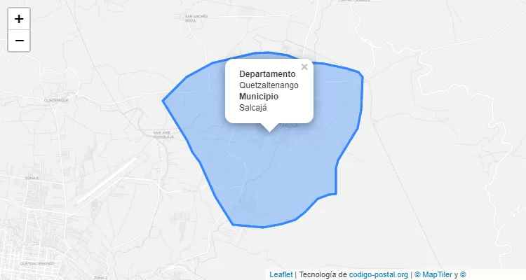 Salcaja, Quetzaltenango ZIP Code - Guatemala